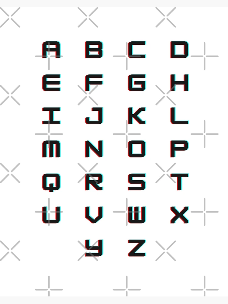 Alphabet abcdefghijklmnopqrstuvwxyz