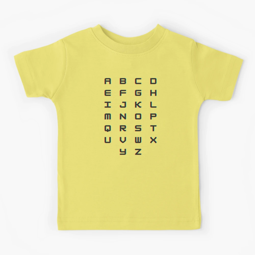 Alphabet abcdefghijklmnopqrstuvwxyz