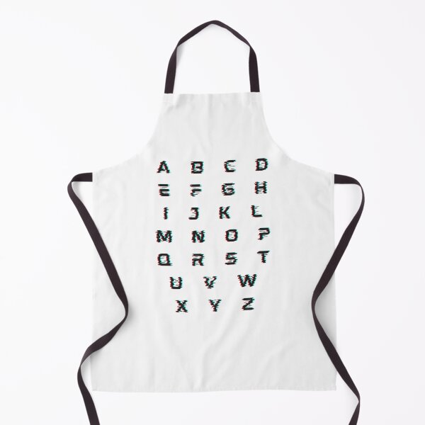 Item preview, Glitch Alphabet abcdefghijklmnopqrstuvwxyz designed and sold by OnlyGoodVibesZ.