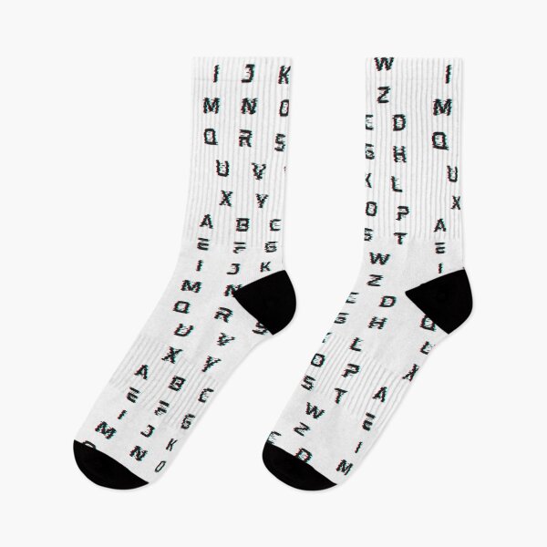 Item preview, Glitch Alphabet abcdefghijklmnopqrstuvwxyz designed and sold by OnlyGoodVibesZ.