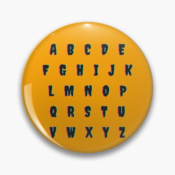 Item preview, Creepy Alphabet abcdefghijklmnopqrstuvwxyz designed and sold by OnlyGoodVibesZ.
