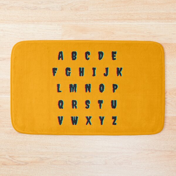 Item preview, Creepy Alphabet abcdefghijklmnopqrstuvwxyz designed and sold by OnlyGoodVibesZ.