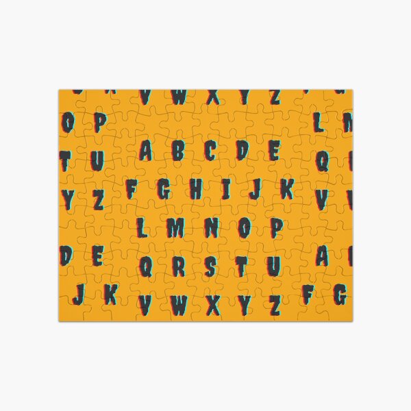 Creepy Alphabet abcdefghijklmnopqrstuvwxyz