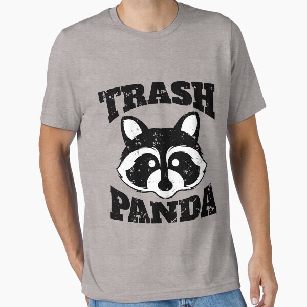 Vista previa del artículo con la obra «Trash Panda Raccoon Pandacoon Cute Panda Raccoon Lovers My Spirit Animal is a Raccoon te amo trash panda meme», diseñado y vendido por Zkoorey.
