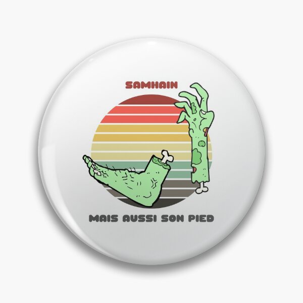 Item preview, Zombie Sunset / Samhain mais aussi son pied designed and sold by Nathalie Aynié.