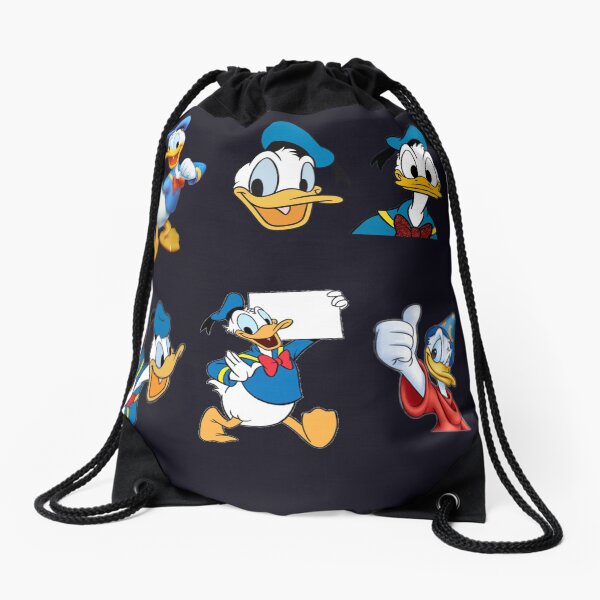 Donald duck Drawstring Bag