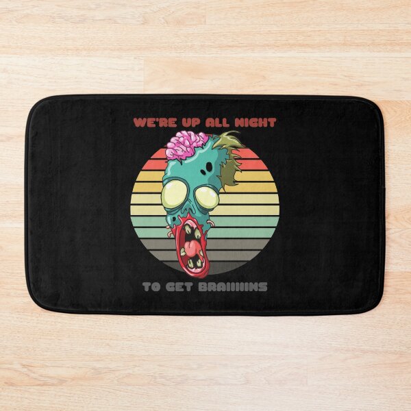 Item preview, Sunset Zombie / We're Up All Night to Get Braiiiiins designed and sold by Nathalie Aynié.