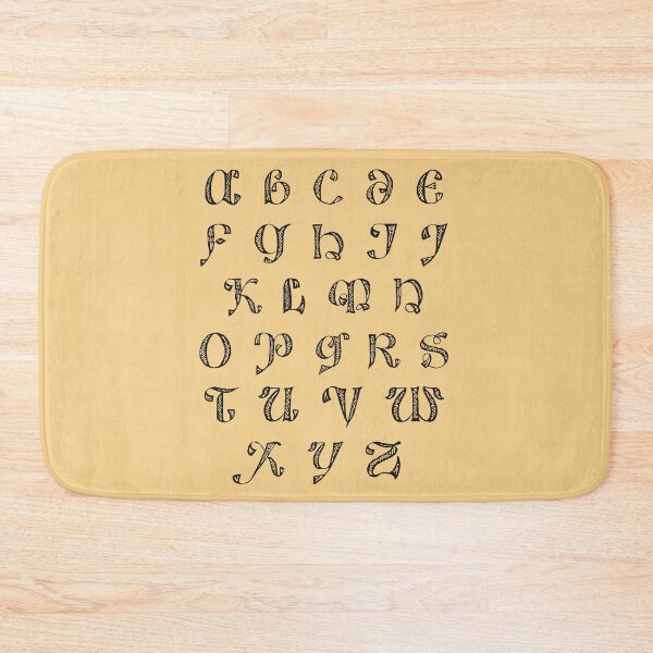 Item preview, Medieval Alphabet abcdefghijklmnopqrstuvwxyz designed and sold by OnlyGoodVibesZ.