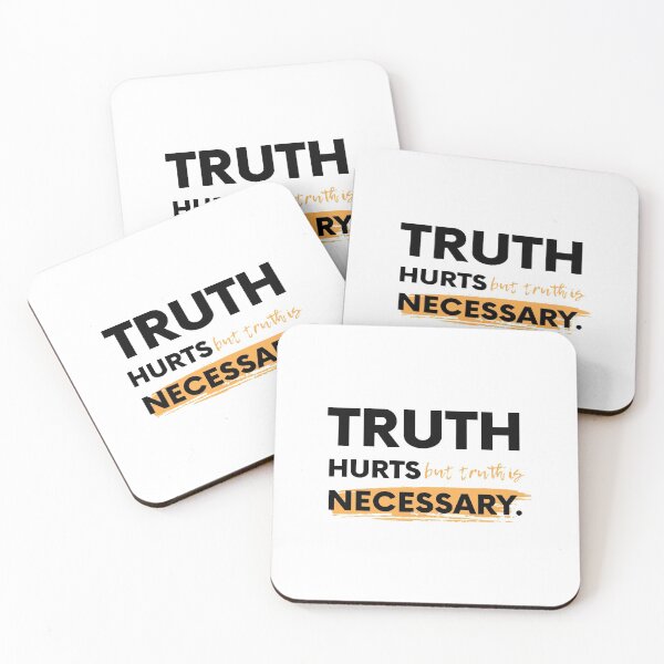 Item preview, Truth Hurts But Truth Is Necessary for light colour designed and sold by actColourized.