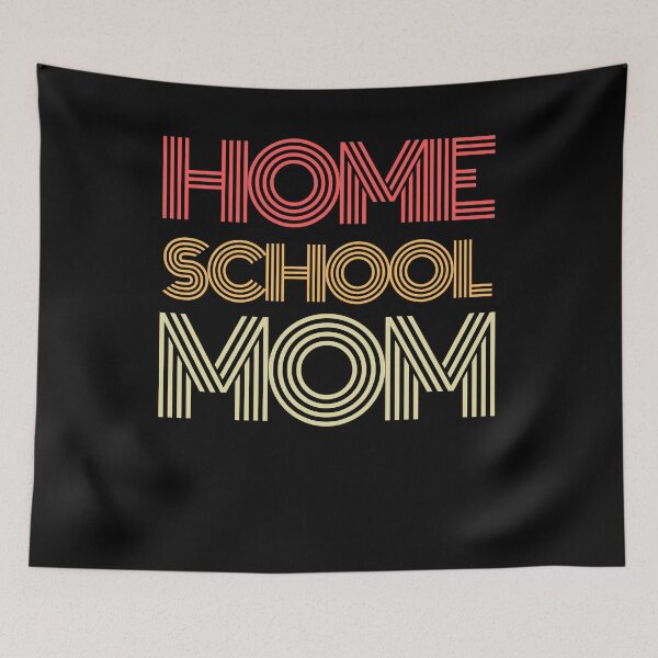 Item preview, HOME  SCHOOL MOM PROUD AGAINST MY WILL FUNNY JOKE VINTAGE designed and sold by DIGITALENT.