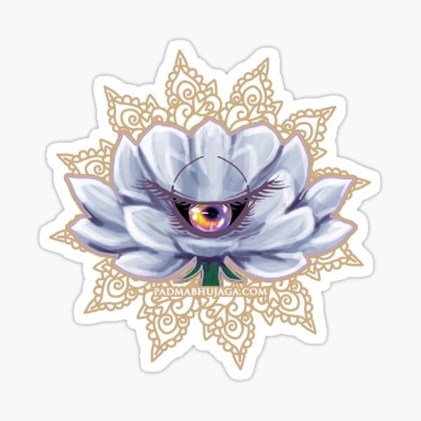 Gorā Kamala Sticker Sticker