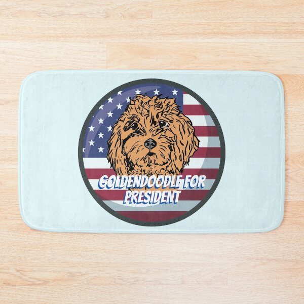 Item preview, Goldendoodle for president designed and sold by NinaBetterNot.