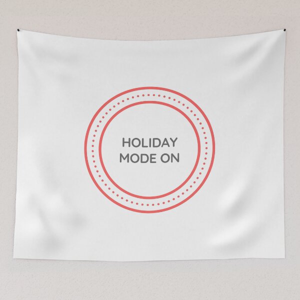 Item preview, holiday mode on designed and sold by FedoraDesign.