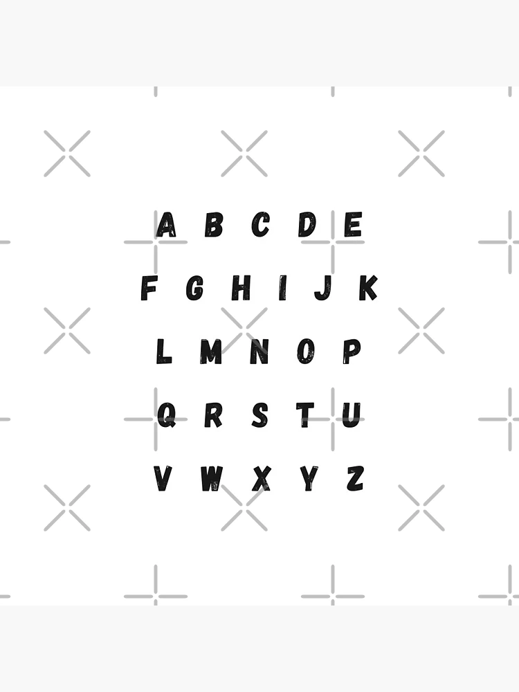 ABCDEFG様 abcdefghijklmnopqrstuvwxyz 0123456789  - Infinity Stamps