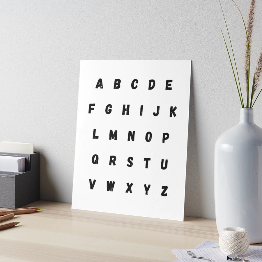 Comic distressed Alphabet abcdefghijklmnopqrstuvwxyz