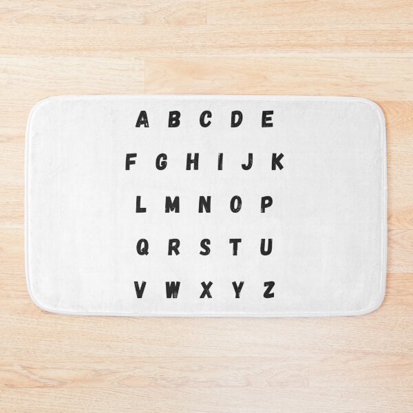 Item preview, Comic distressed Alphabet abcdefghijklmnopqrstuvwxyz designed and sold by OnlyGoodVibesZ.