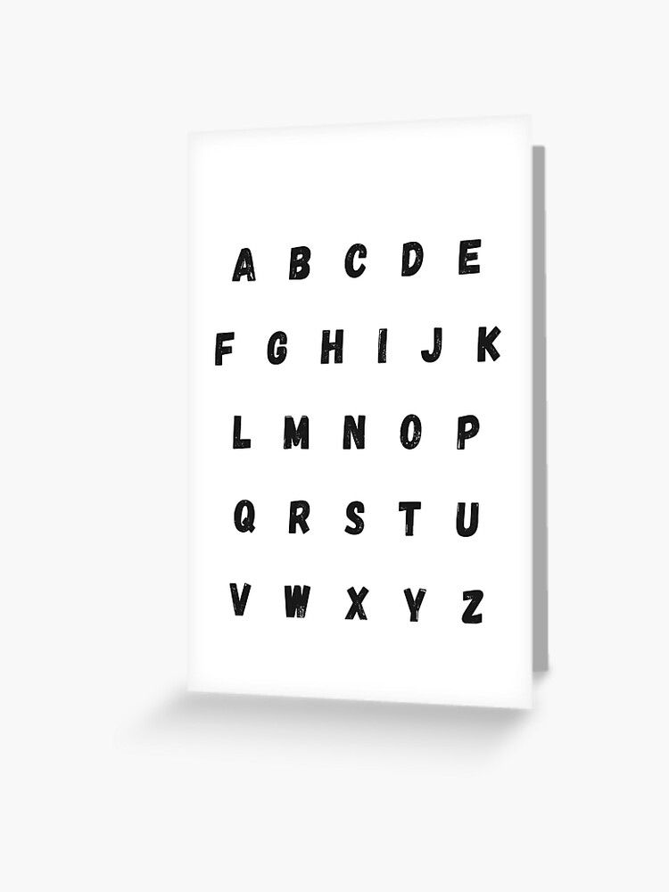 Comic distressed Alphabet abcdefghijklmnopqrstuvwxyz