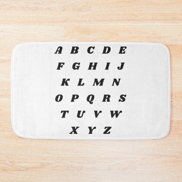 Item preview, Groovy Alphabet abcdefghijklmnopqrstuvwxyz designed and sold by OnlyGoodVibesZ.