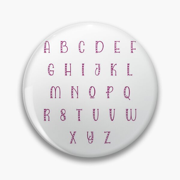 Item preview, Cute purple floral Alphabet abcdefghijklmnopqrstuvwxyz designed and sold by OnlyGoodVibesZ.