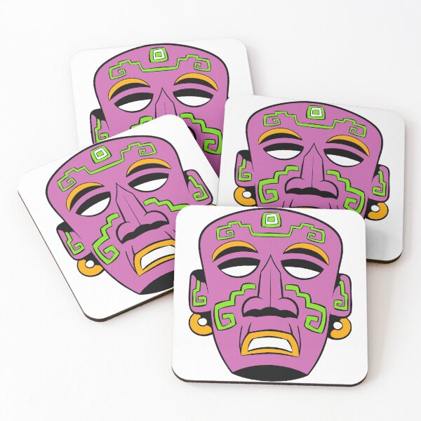 Item preview, mask-mayan-aztec-indian designed and sold by gandra.