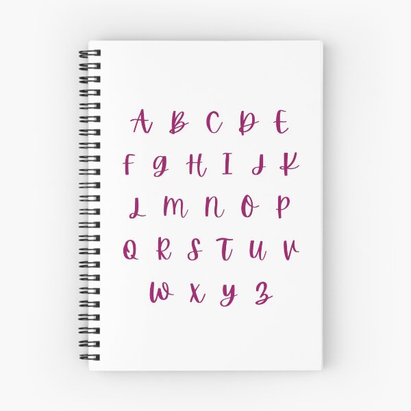 Item preview, Cute purple aesthetic Alphabet abcdefghijklmnopqrstuvwxyz designed and sold by OnlyGoodVibesZ.