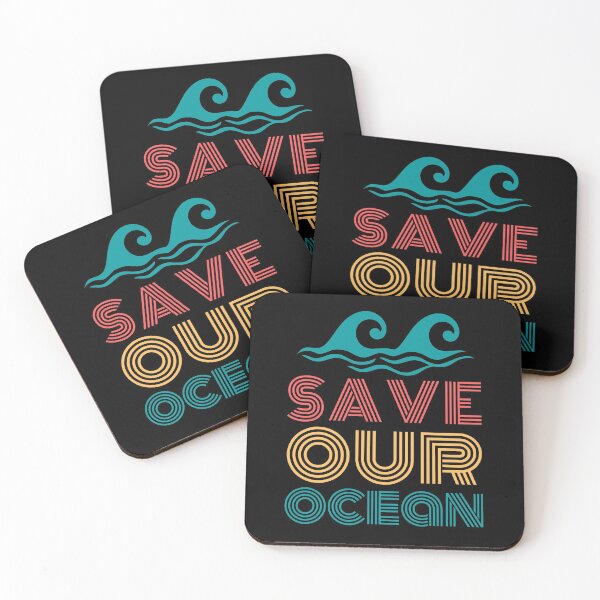Item preview, SAVE OUR OCEAN PLASTIC FREE SEA CLIMATE CHANGE EARTH designed and sold by DIGITALENT.