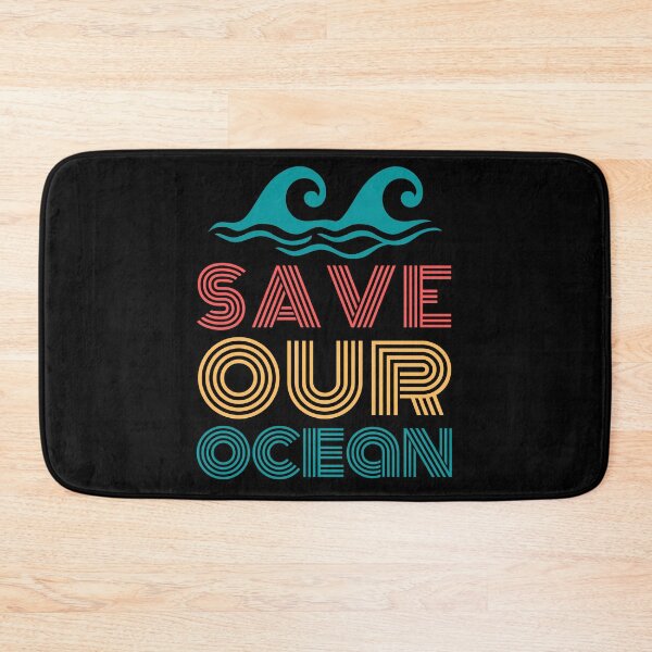 Item preview, SAVE OUR OCEAN PLASTIC FREE SEA CLIMATE CHANGE EARTH designed and sold by DIGITALENT.