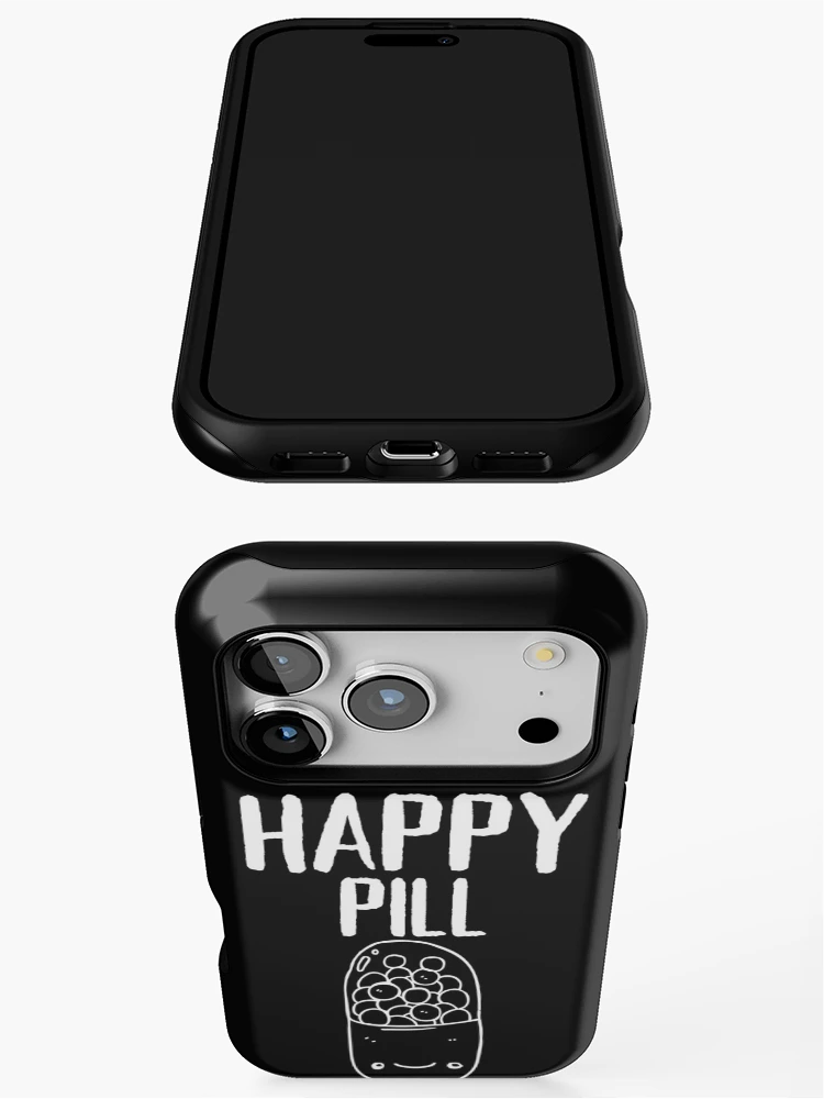 Thumbnail 3 of 4, iPhone Case, Happy Pill designed and sold by RIVEofficial.