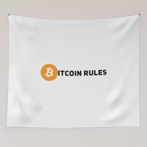 Item preview, Bitcoin rules designed and sold by Bouzdesigns.