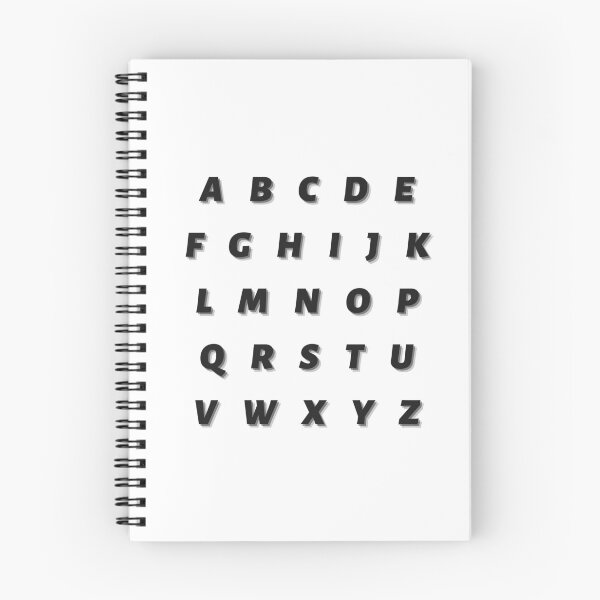 Item preview, Shadow Alphabet abcdefghijklmnopqrstuvwxyz designed and sold by OnlyGoodVibesZ.