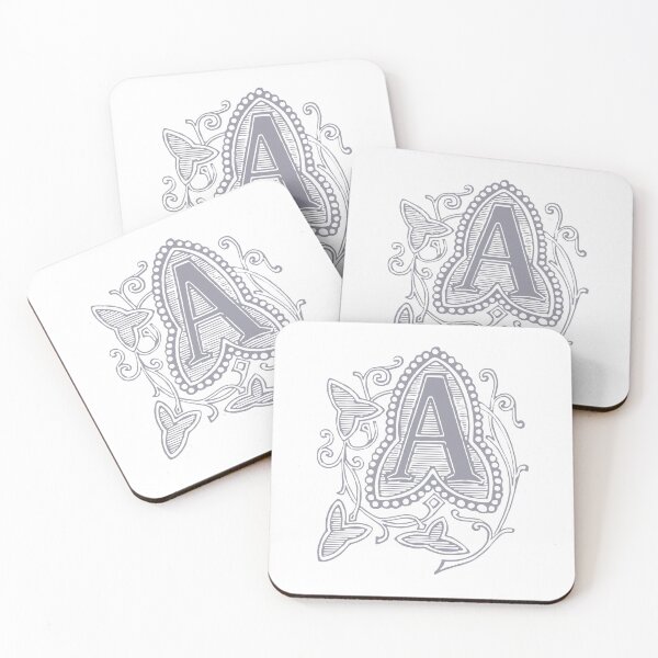 Item preview, Vintage Letter A Silver designed and sold by yourscotborders.