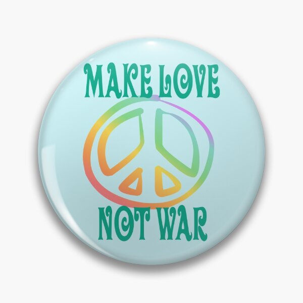 Item preview, Make love not war hipie quote. designed and sold by DiscoDaisyy.