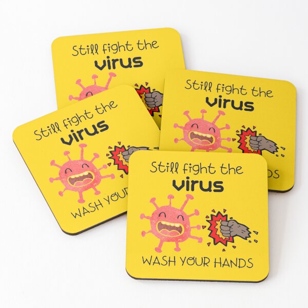 Item preview, Virus fight - WASH YOUR HANDS designed and sold by OMdesign10.