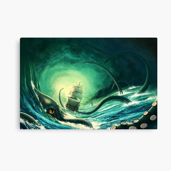Kraken - version 2 Canvas Print