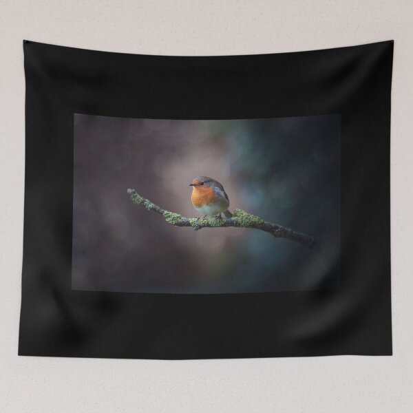 Item preview, Robin in autumn colours. Great idea gift for bird lover. designed and sold by Kipcio.