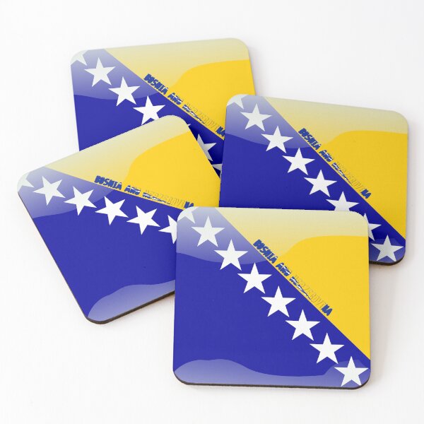 Item preview, Bosnian flag designed and sold by P-I-R.