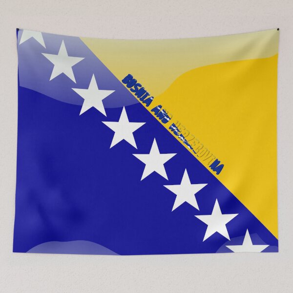 Item preview, Bosnian flag designed and sold by P-I-R.