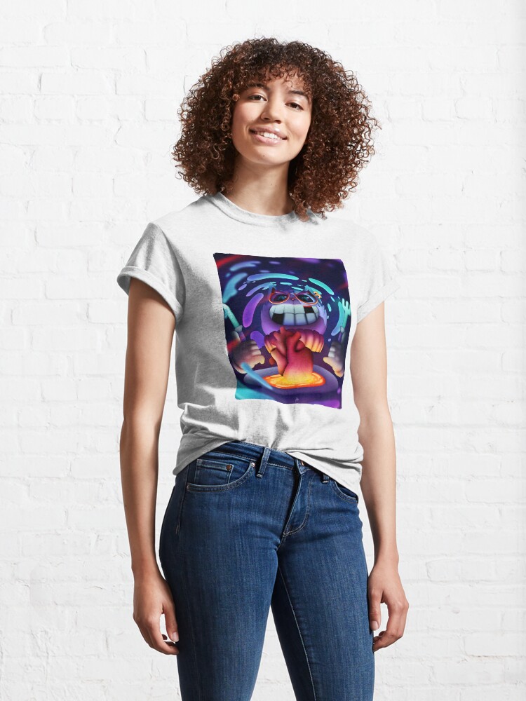 Thumbnail 4 of 7, Classic T-Shirt, Hungry Heartbreaker Cat designed and sold by 11yke.