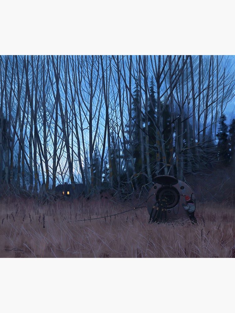 Aspklotet by simonstalenhag