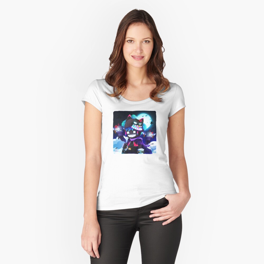 Item preview, Fitted Scoop T-Shirt designed and sold by 11yke.