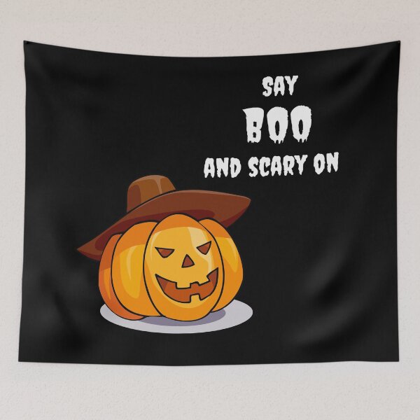 Item preview, Say BOO and scary on designed and sold by Nesro34.