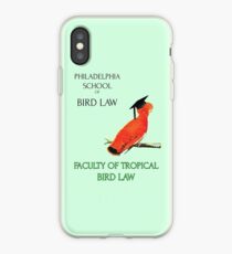 Philadelphia School of Bird Law, Faculty Tropical Law iPhone Case