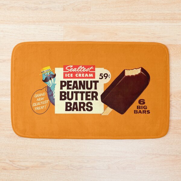 Item preview, PEANUT BUTTER ICE CREAM BARS - PACKAGING designed and sold by ThrowbackAds.