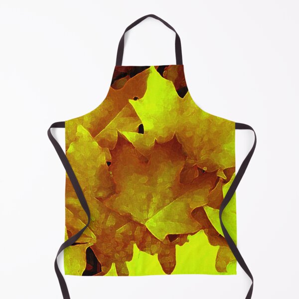Item preview, Watercolor Yellow Autumn Leaves designed and sold by Kolinnaprint.