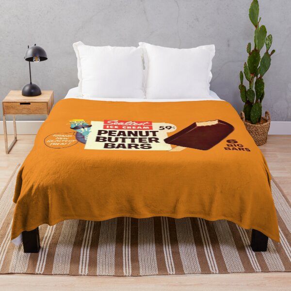Item preview, PEANUT BUTTER ICE CREAM BARS - PACKAGING designed and sold by ThrowbackAds.
