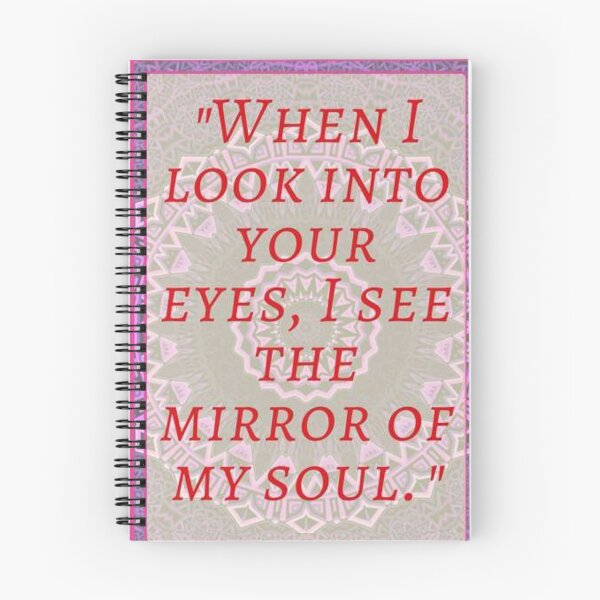 Item preview, When I Look Into Your Eyes I see The Mirror Of My Soul designed and sold by FunnyDio.