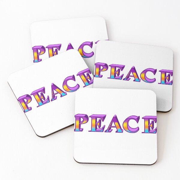 Item preview, Peace word designed and sold by Artonmytee.