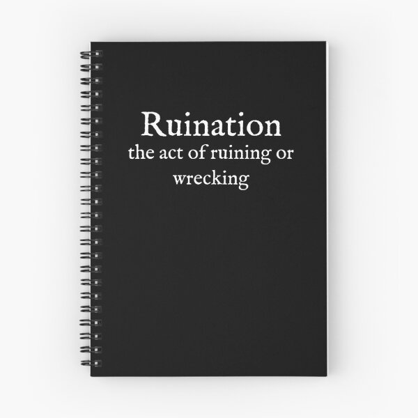 Item preview, R: Ruination: Wear Your Dictionary: English designed and sold by WearYourWords.