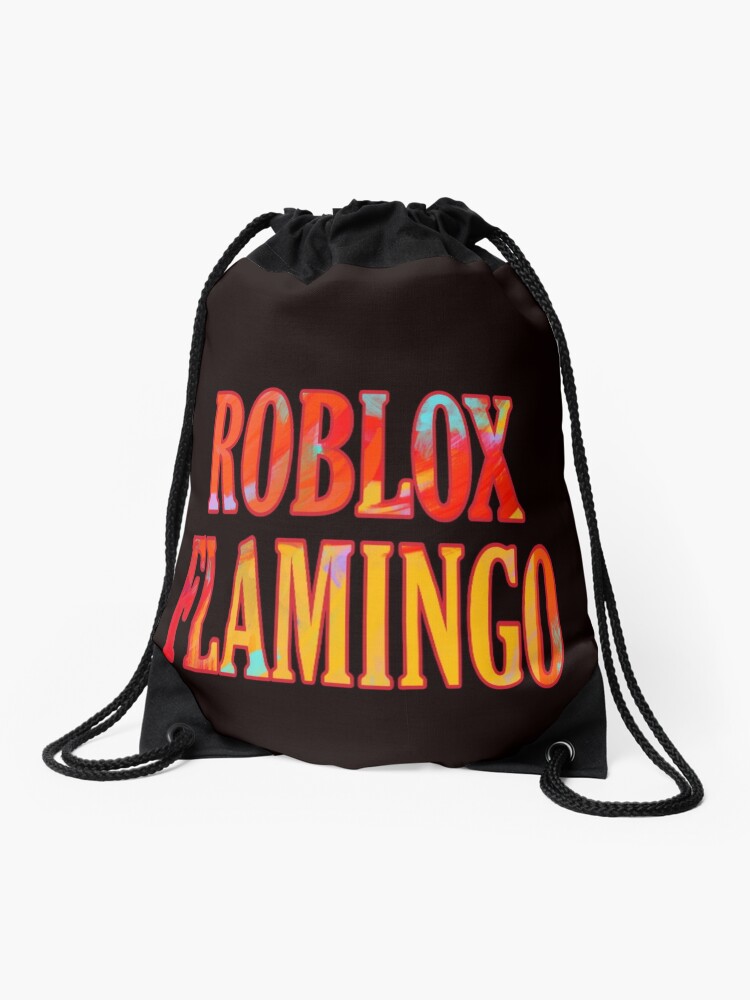 Roblox Flamingo Drawstring Bag By Medbouk1 Redbubble - roblox bag hat