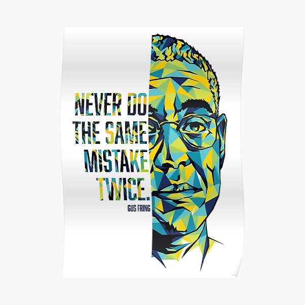 Poster Gus Fring Redbubble